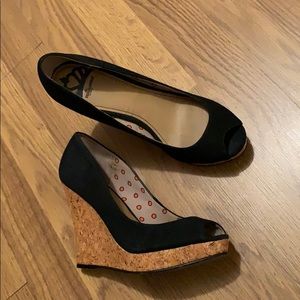Fergalicious Black Wedges
